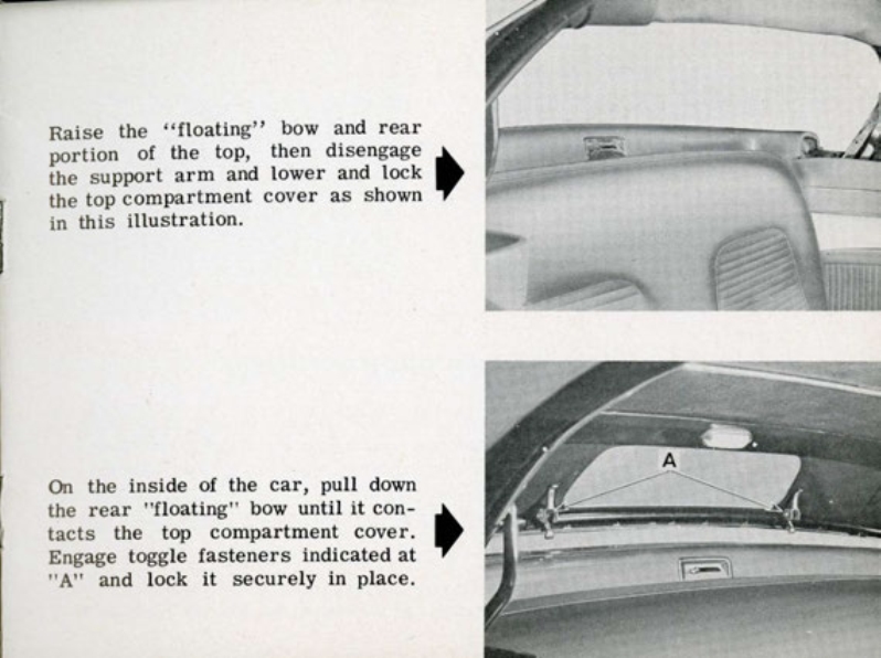 1953 Cadillac Eldorado Folding-Top Manual Page 1